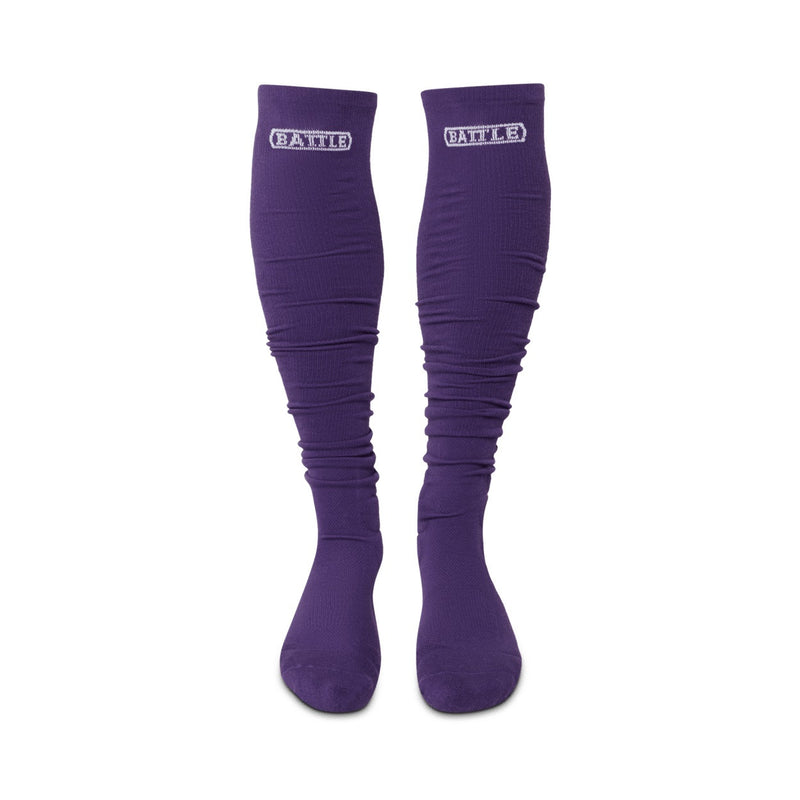 Battle Long Football Socks by Battle Sports