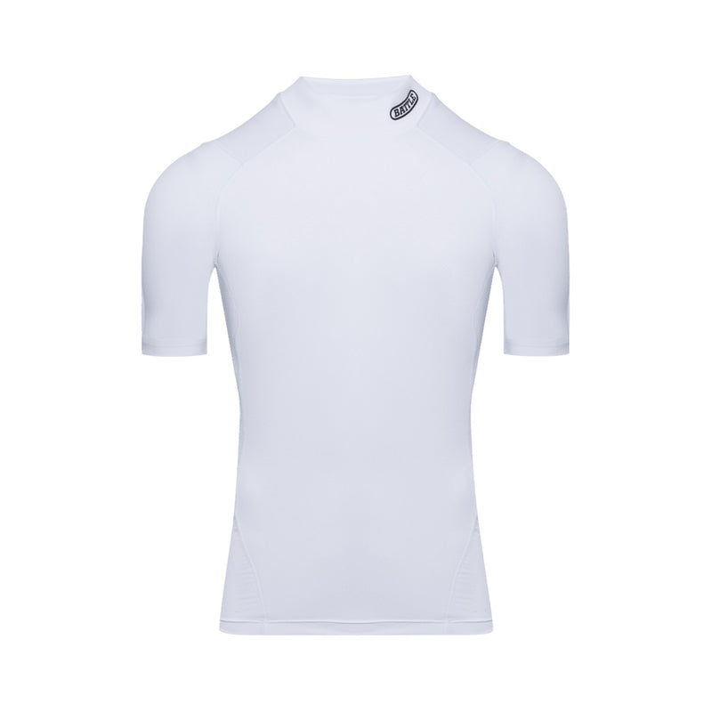 Mock Neck PRO Short Sleeve Compression by Battle Sports