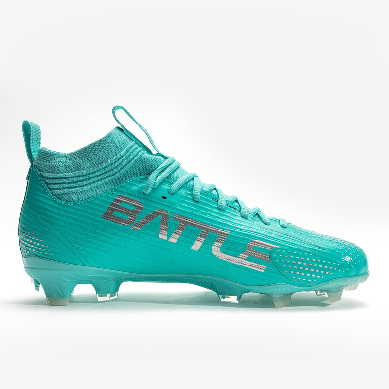 Aqua with White Logo
AstroFly Cleats by Battle Sports