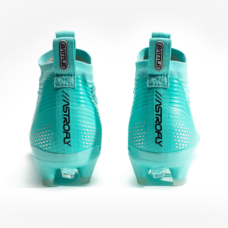 Aqua with White Logo
AstroFly Cleats by Battle Sports