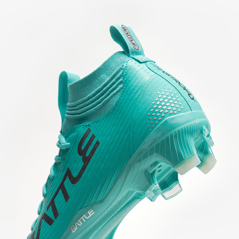 Aqua with White Logo
AstroFly Cleats by Battle Sports
