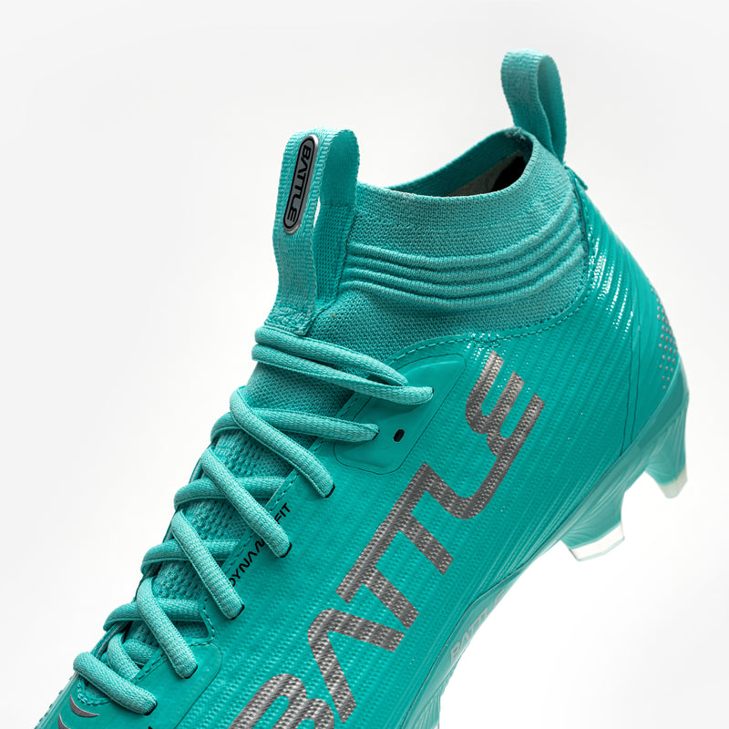 Aqua with White Logo
AstroFly Cleats by Battle Sports
