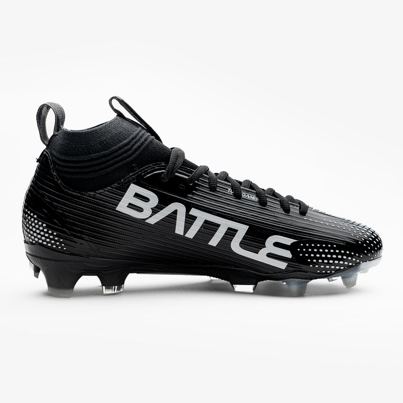 Black with White Logo
AstroFly Cleats by Battle Sports