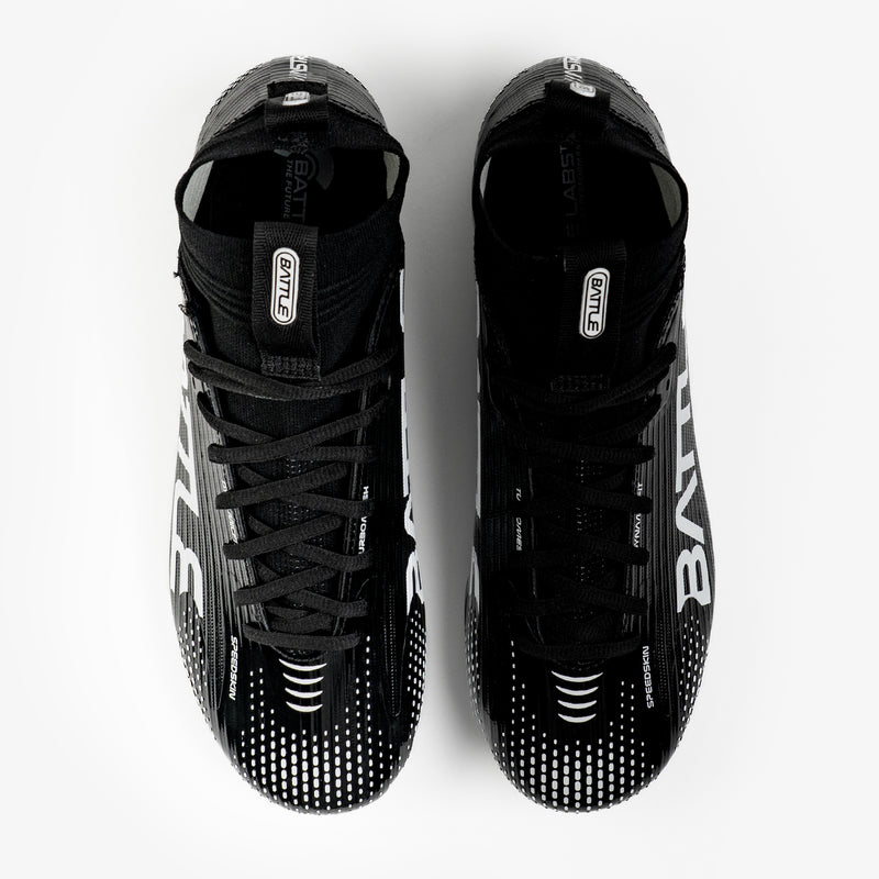 Black with White Logo
AstroFly Cleats by Battle Sports
