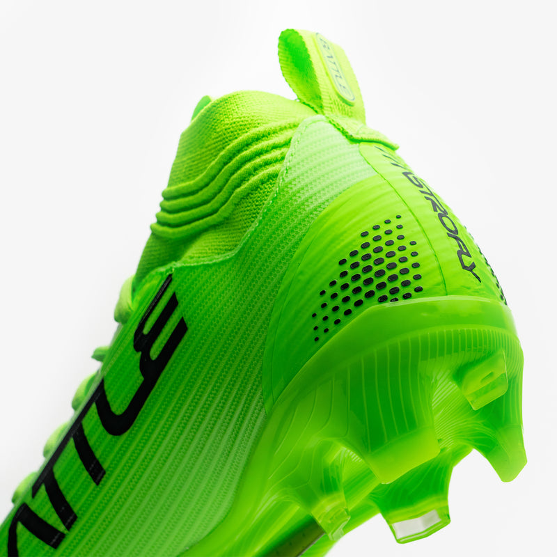 Neon Green AstroFly Cleats by Battle Sports