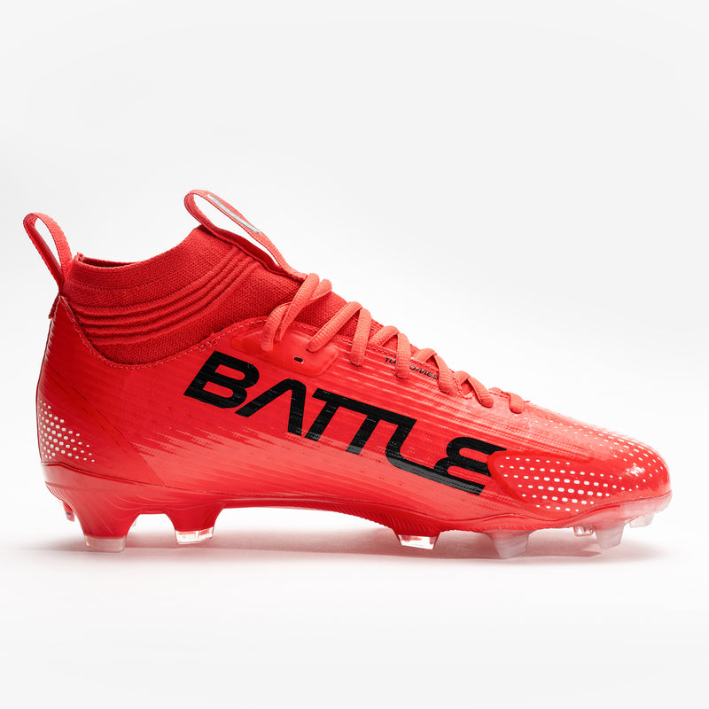 Red AstroFly Cleats by Battle Sports