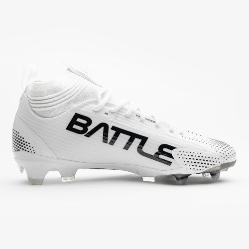 White with Black Logo
AstroFly Cleats by Battle Sports