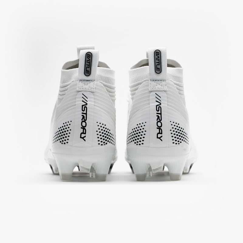 White with Black Logo
AstroFly Cleats by Battle Sports