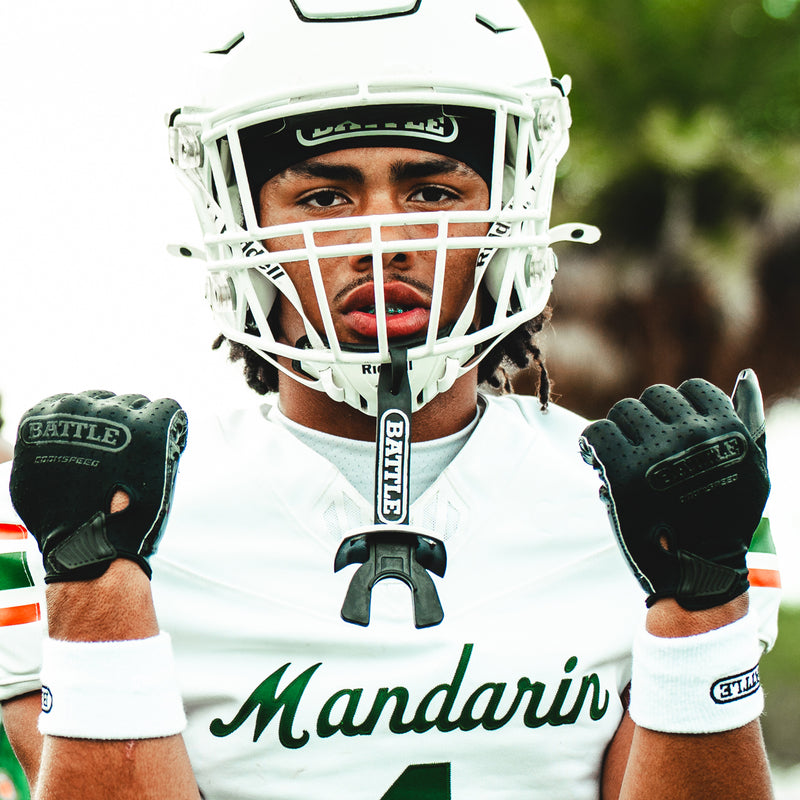 Doom Speed Receiver Football Gloves by Battle Sports