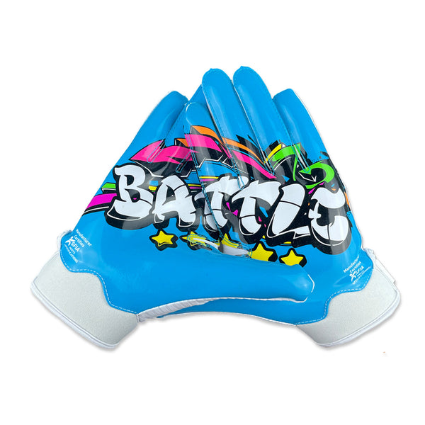 Graffiti23 Doom Receiver Football Gloves by Battle Sports