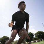 Mock Neck PRO Short Sleeve Compression by Battle Sports