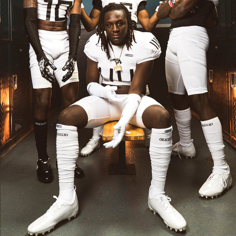 Battle Long Football Socks by Battle Sports