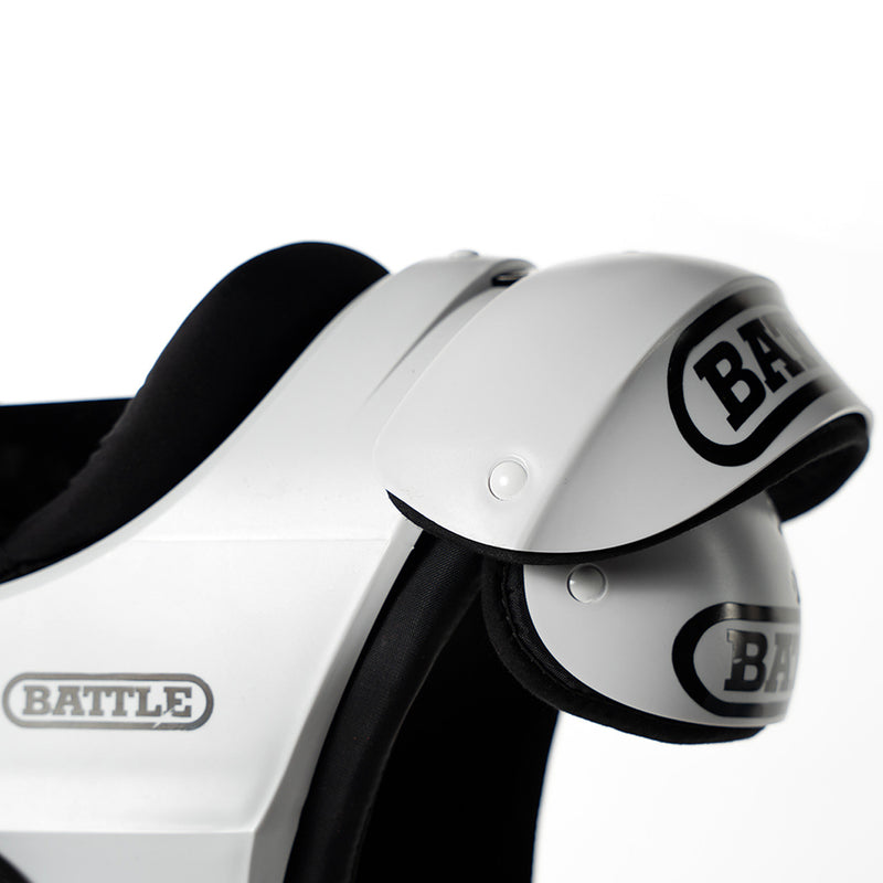 Defender Lightweight Football Shoulder Pads by Battle Sports