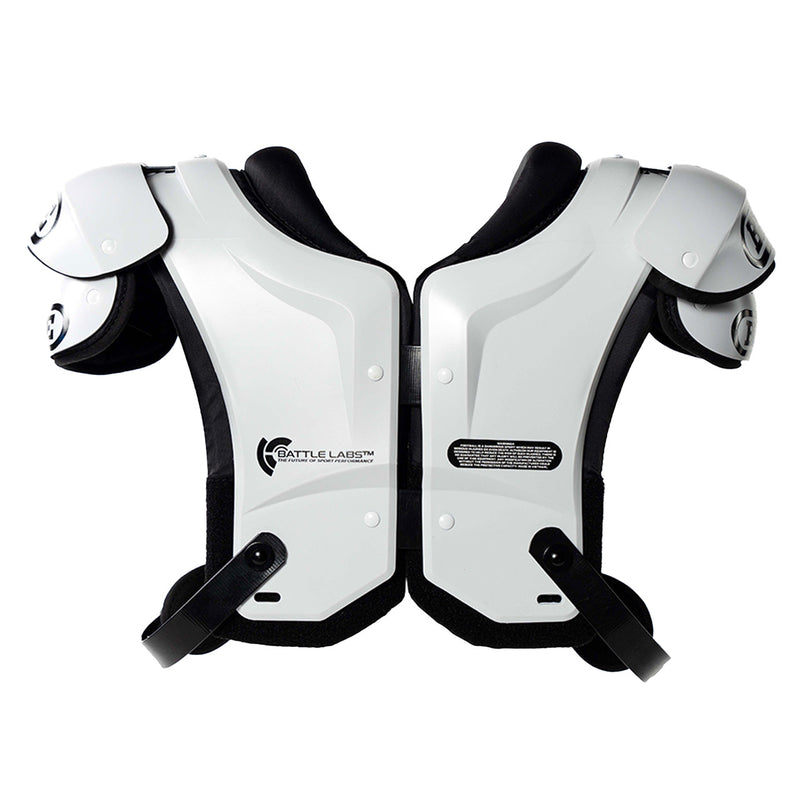 Defender Lightweight Football Shoulder Pads by Battle Sports