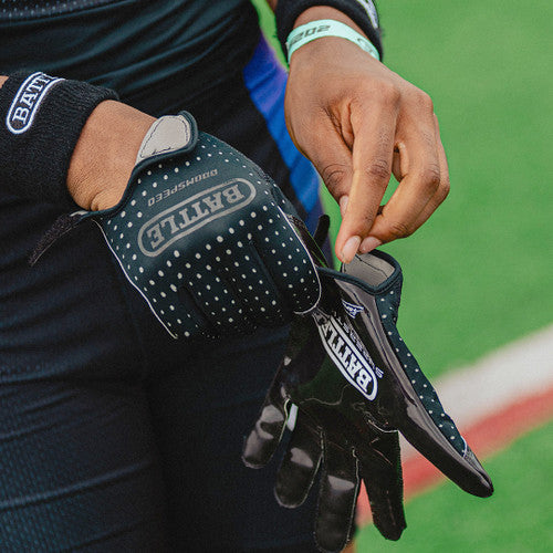 Doom Speed Receiver Football Gloves by Battle Sports