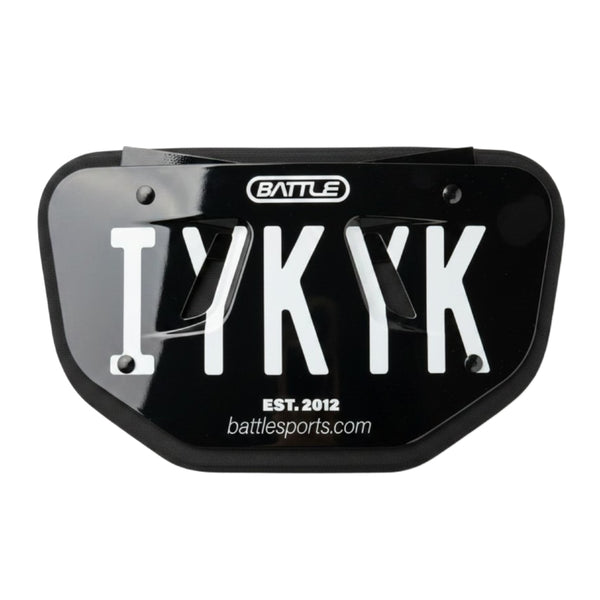IYKYK Football Back Plate - Adult