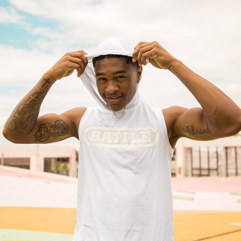 Sleeveless Light Action Hoodie by Battle Sports