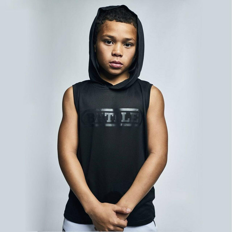 Sleeveless Light Action Hoodie by Battle Sports