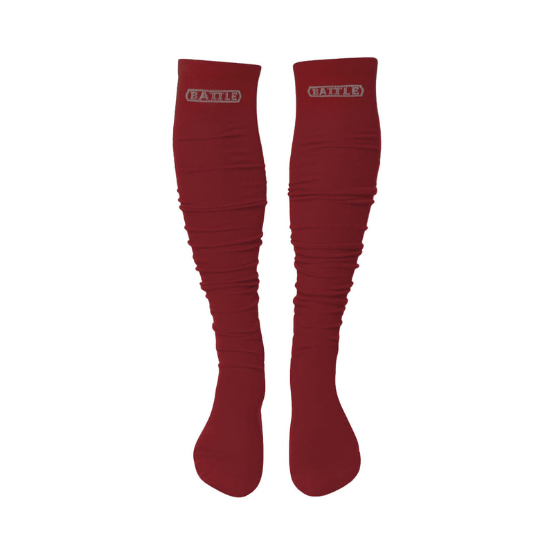 Battle Long Football Socks by Battle Sports