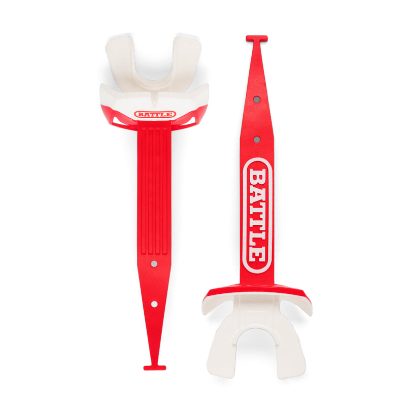 Speed Pro Football Mouthguard with Connected Thick Strap by Battle Sports