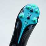Black with Aqua Logo