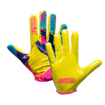 Alien Chameleon Receiver Football Gloves by Battle Sports